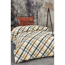 Komfort Home Tek Kişilik Baskılı Pamuklu Silikon Yorgan + Yastık / P19