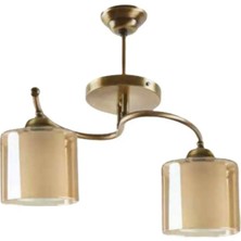 Fer Avize  Fuji̇ Retro Eski̇tme Bal Çi̇ft Camlı 2 ‘li̇ Avi̇ze