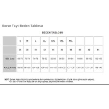 Ten Çelik Balenli Tül Bel Korse 2109 - Siyah