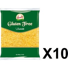 Beşler Glutensiz Tel Şehriye 400 gr 10 Adet Gluten Free