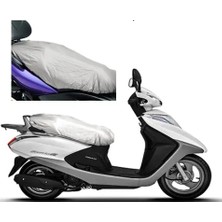 Motobros Piaggio Fly 100 Motosiklet Gri Sele Kılıfı Örtüsü BRANDASI-124145