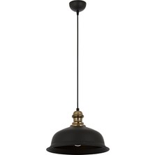 Avonnı  Siyah Boyalı Modern Avize E27 Metal 33CM