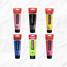 Talens Amsterdam Akrilik Boya 120 ml 6'lı Set