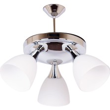 Fer Avize  Yaz Modern Lüks Tasarim 150 Camli 3 Lü Avi̇ze