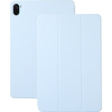 Kaneed Xiaomi Pad 5 / Pad 5 Pro Gökyüzü Mavi Için Manyetik Deri Kılıf (Yurt Dışından)