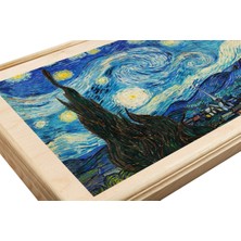 Wuudart Van Gogh Yıldızlı Gece Ahşap Tablo