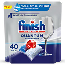 Finish Quantum 40 Kapsül Bulaşık Makinesi Deterjanı Tableti