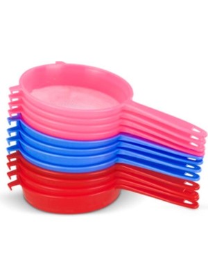 Lale Plastik Plastik Süt Süzgeci 20 cm Süzgeç 5 No