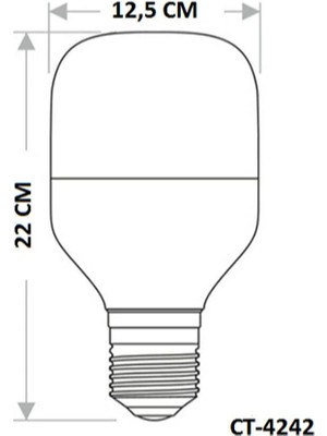 Cata CT-4242 40W LED Ampul  (Beyaz ışık )