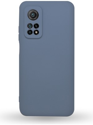 Kzy Xiaomi Mi 10T Pro Kapak Kamera Korumalı Içi Kadife Lansman Silikon Kılıf - Petrol Mavisi