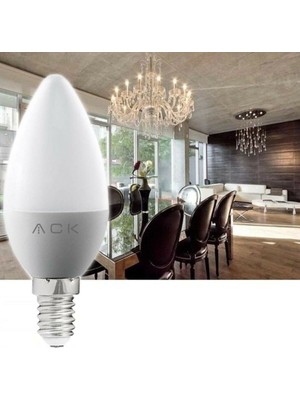 Ack AA09-00610 6,5W Buji LED Ampul 3000K Günışığı E14