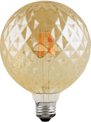 Ack AB58-00420 4W Rustik LED Ampul 2200K E27 G125