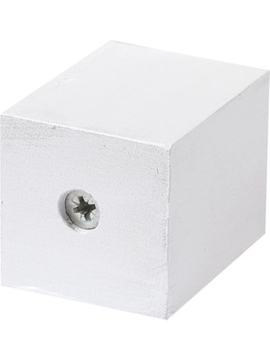 X-Perk Masa Sandalye Ünite Kanepe Sehpa Mobilya Koltuk Ayak Yükseltici Ağaç Takoz 6'lı Set  Boy 5 cm En 4x4 cm