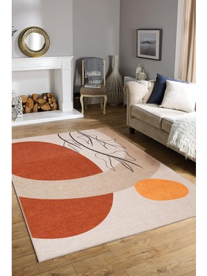 Artloop Funk Şönil Dokuma Pamuk Polyester Renkli Halı Al 396