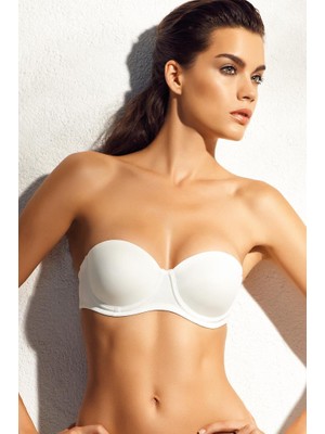 Pierre Cardin 6025 Carine Balenli Straplez Destekli Sütyen