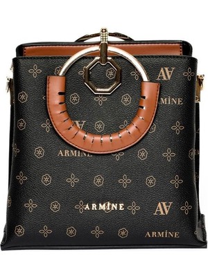 Armine 260 Baskılı Çapraz Omuz Askılı Bayan Çanta