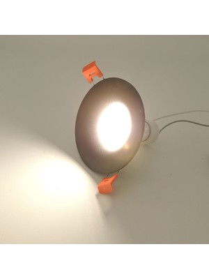 Sunlight Pliton Dekoratif Sıva Altı Siyah LED Armatür GU10 Gün Işığı Ampullü