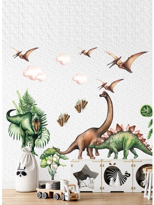 Kt Grup Dinozorlar Çağı Duvar Sticker Seti