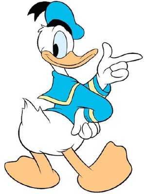 Woody Life Woodylife Donald Duck Ahşap Dolap-Duvar Figürü-60 cm Çocuk Odası Anaokulu Dekor