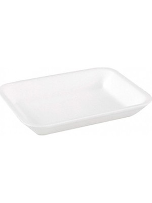 erze Orta Boy Erze 1000 gr (1 Kg) Beyaz Köpük Tabak 250 Adet