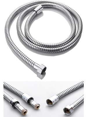 Qniay Wildlebend Shower Hose 360 Derece Dönebilen Spiral Duş Hortumu