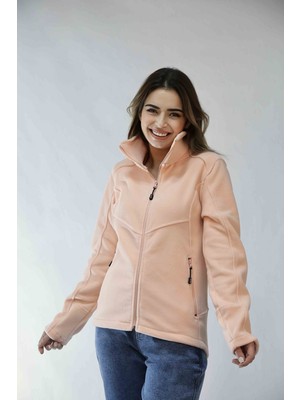 Balins Kadın Balıkçı Fermuarlı Sweatshirt Pembe