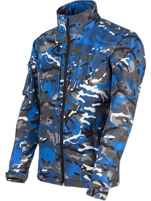 VAV Wear Taktikal Outdoor Giyim Kamp Erkek Softshell Mont Su Geçirmez Ykk Fermuar Shellht 01