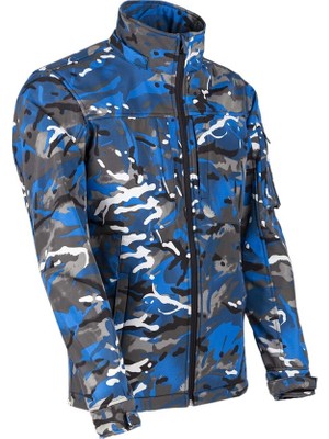 VAV Wear Taktikal Outdoor Giyim Kamp Erkek Softshell Mont Su Geçirmez Ykk Fermuar Shellht 01