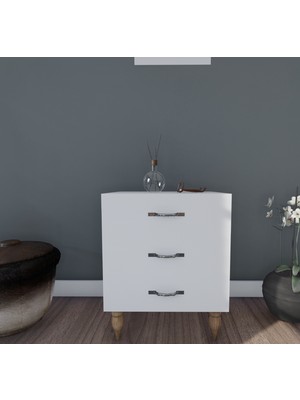 Ünüvar Konsept Ömer 3 Çekmeceli Komodin