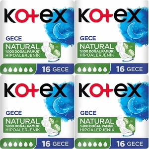 Natural Süper Ekonomik 16 Lı Gece 4 Adet