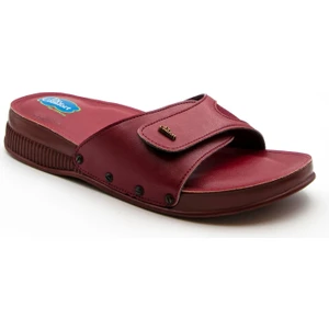 Dr.comfort Cırtlı Halluks Walgus Kadın Terliği DR.403 Bordo