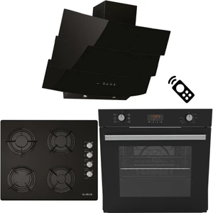 Century 627 Siyah 3'lü Ankastre Set (Mod W-GLS640-MFA627)
