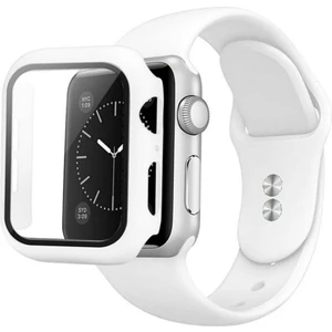 Apple Watch Uyumlu 40 mm Kordon Kayış 360 Komple Çerçeve Korumalı 2 In 1 Silikon