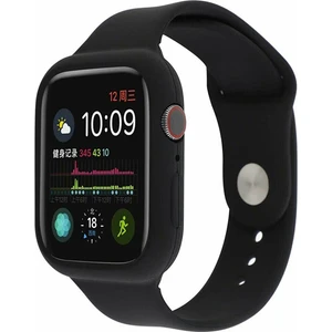 Apple Watch Uyumlu 44 mm Kordon Kayış 360 Komple Çerçeve Korumalı Silikon