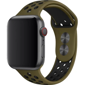 Apple Watch Uyumlu Seri 7 45 mm Kordon Kayış Renkli Silikon Spor Kayışı Yumuşak Kopmaz