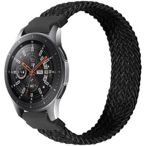 Huawei Watch Gt 2e 46 mm Kordon Kayış Kumaş Hasır Örme Spor Kordon