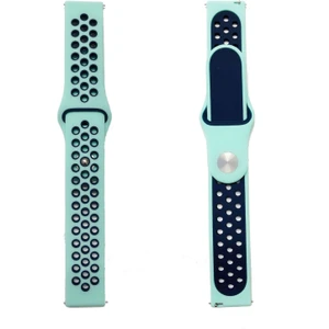 Samsung Gear S3 Classic Kordon Kayış Renkli Silikon Spor Kayışı Yumuşak Kopmaz