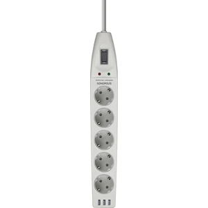 Surge Protector SP05+ 3 Usb'li Akım Korumalı Priz