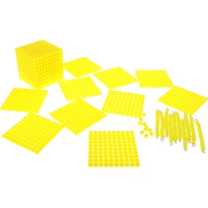 Montessori Matematik Malzemeleri - On, Yüz Bin Eads Set B