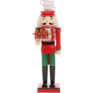 B Baosity Noel Ahşap Fındıkkıran Ev Dekor Ceviz Asker Noel SB58211-12