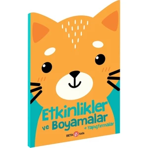 Etkinlikler ve Boyamalar (Kedicik) - Adele Constant