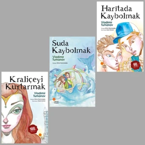 Kraliçeyi Kurtarmak - Suda Kaybolmak - Haritada Kaybolmak - Vladimir Tumanov 3 Kitap