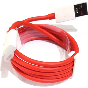 Kablo Usb-C Type-C USB Şarj Kablosu 1m Kırmızı Kalın Kablo