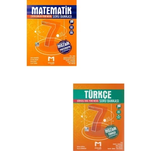 Mozaik Yayınları 7. Sınıf Matematik + Türkçe Soru Bankası Seti