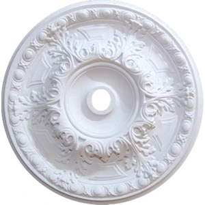 Rüzgar Desenli Stropiyer Tavan Lamba Göbeği - 48 cm