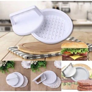 Beyaz Hamburger Köfte Kalıbı