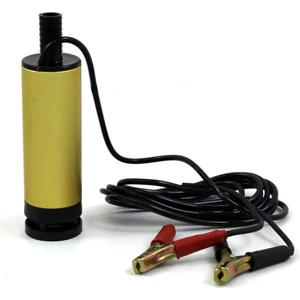24 Volt Mazot Aktarma Pompası, Sintine Pompası 42 mm Dış Çap MAP03