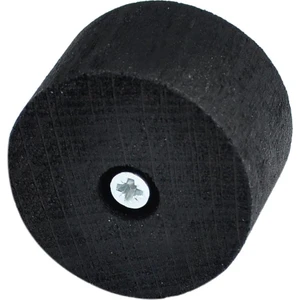 Masa Sandalye Mobilya Koltuk Ayak Yükseltici 6'lı Boy 25 mm Çap 4 cm Siyah