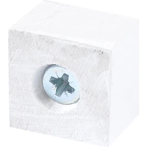 Masa Sandalye Mobilya Koltuk Ayak Yükseltici 6'lı Boy 15 mm En 20 mm Beyaz