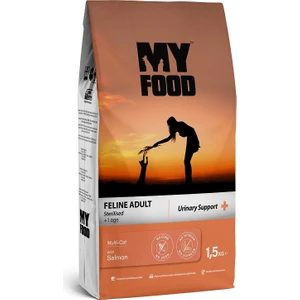 My Food Somonlu Kısırlaştırılmış Yetişkin Kedi Maması Urinary Support 1,5 kg